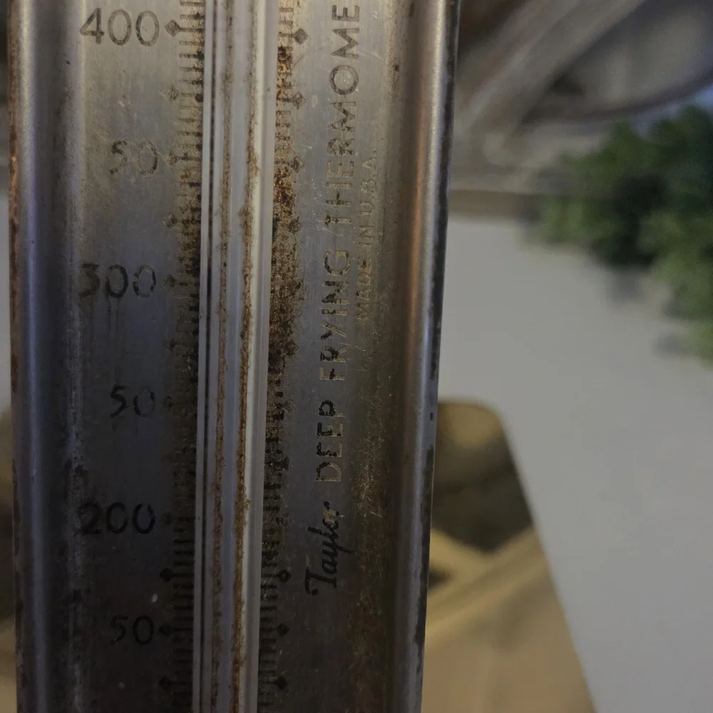 Vintage Taylor Candy & Fry Thermometer Stainless Steel USA Kitchen Tool